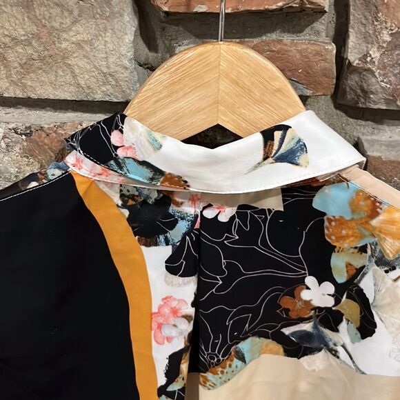 3.1 Phillip Lim for Target Floral Lightweight Button Down Shirt - Picture 8 of 9